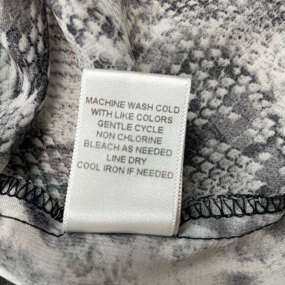 Miken Women’s Snake Print Swim Cover Up Beach Vacation Resort-L - Picture 4 of 10